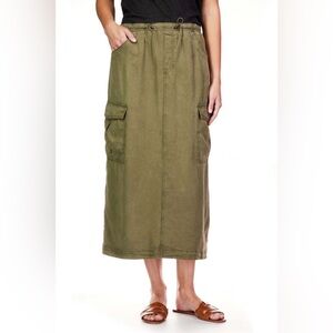 Sanctuary Army Green Long Skirt Women's Size‎ Large
